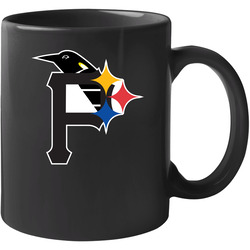 Pittsburgh Pennsylvania Pro Sports Teams Logo Mashup City Pride Fan 11 oz Mug Pittsburgh Pennsylvania Pro Sports Teams Logo Mashup City Pride Fan 11 oz Mug