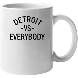 Detroit Vs Everybody Tee 11 oz Mug