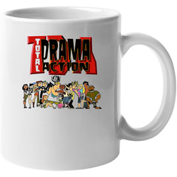 Total Drama Action Cartoon 11 oz Mug Total Drama Action Cartoon 11 oz Mug