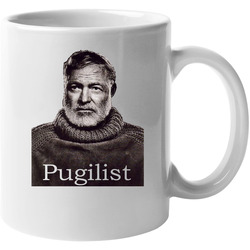 Ernest Hemingway Vintage Boxing 11 oz Mug Ernest Hemingway Vintage Boxing 11 oz Mug