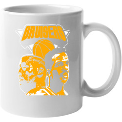 New York Bruisers Charles Oakley Anthony Mason 11 oz Mug New York Bruisers Charles Oakley Anthony Mason 11 oz Mug
