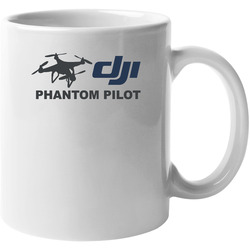 White Dji Phantom Pilot 11 oz Mug White Dji Phantom Pilot 11 oz Mug