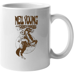 Neil Young Crazy Horse rock FRANK 11 oz Mug Neil Young Crazy Horse rock FRANK 11 oz Mug