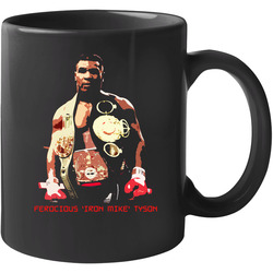 Ferocious Iron Mike Tyson Boxer Sports 11 oz Mug Ferocious Iron Mike Tyson Boxer Sports 11 oz Mug