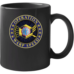 Operation Warp Speed Crest Seal 11 oz Mug Operation Warp Speed Crest Seal 11 oz Mug