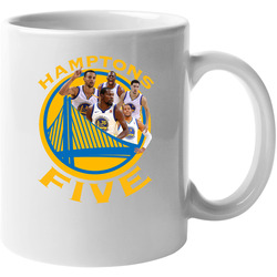 Golden State Hamptons Five Basketball Curry Green Durant Thompson Iguodala Mashup Fan 11 oz Mug Golden State Hamptons Five Basketball Curry Green Durant Thompson Iguodala Mashup Fan 11 oz Mug