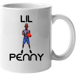 Lil Penny Anfernee Hardaway Mascot 11 oz Mug Lil Penny Anfernee Hardaway Mascot 11 oz Mug