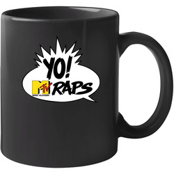 Mtv Yo Raps Black 11 oz Mug Mtv Yo Raps Black 11 oz Mug