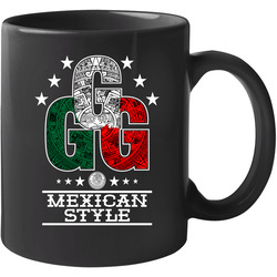 Ggg Mexican Style Stars Black 11 oz Mug