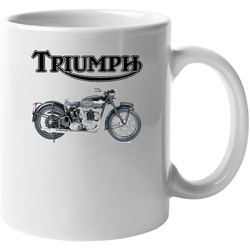 Triumph Motorcycle Biker Cool Classic 11 oz Mug Triumph Motorcycle Biker Cool Classic 11 oz Mug