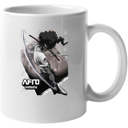 Afro Samurai Anime Manga Samuel L Jackson 11 oz Mug