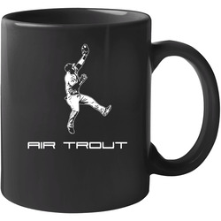 Mike Trout Air Trout Baseball 11 oz Mug Mike Trout Air Trout Baseball 11 oz Mug