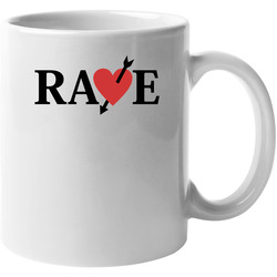 Vincent Catherine Rave Love Pink 11 oz Mug Vincent Catherine Rave Love Pink 11 oz Mug