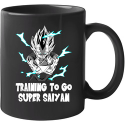 Training Sp Saiyan Vegeta 2 Black 11 oz Mug