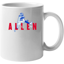 Air Josh Allen Buffalo Football Player Fan 11 oz Mug Air Josh Allen Buffalo Football Player Fan 11 oz Mug