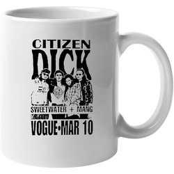 Citizen Dick Punk Gringe Seattle Concert 11 oz Mug Citizen Dick Punk Gringe Seattle Concert 11 oz Mug