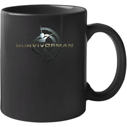 Survivorman Les Stroud Tv Show Black 11 oz Mug Survivorman Les Stroud Tv Show Black 11 oz Mug