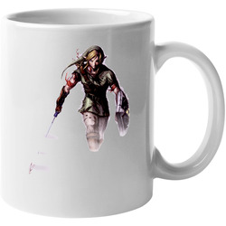 Link Legend Of Zelda Video Game 11 oz Mug Link Legend Of Zelda Video Game 11 oz Mug