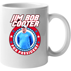 Jim Bob Cooter For President Detroit Football Coach Fan 11 oz Mug Jim Bob Cooter For President Detroit Football Coach Fan 11 oz Mug