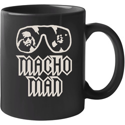 Macho Man Randy Savage Wrestling Retro 11 oz Mug Macho Man Randy Savage Wrestling Retro 11 oz Mug
