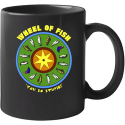 Uhf Wheel Of Fish Movie 11 oz Mug