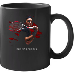 Roger Federer Tennis 11 oz Mug Roger Federer Tennis 11 oz Mug
