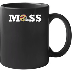 Randy Moss 49ers Football 11 oz Mug Randy Moss 49ers Football 11 oz Mug