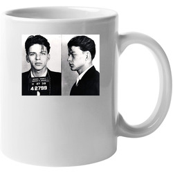 Frank Sinatra Retro Arrested Celebrity Mugshot Vintage Grunge Look 11 oz Mug Frank Sinatra Retro Arrested Celebrity Mugshot Vintage Grunge Look 11 oz Mug