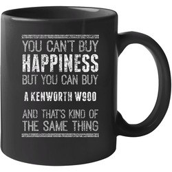 You Can't Buy Happiness Kenworth W900 Car Lover Worn Look 11 oz Mug You Can't Buy Happiness Kenworth W900 Car Lover Worn Look 11 oz Mug