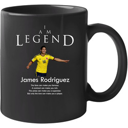 James Rodriguez Columbia Legend Soccer Futbol 11 oz Mug