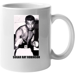 Sugar Ray Robinson Boxing 11 oz Mug Sugar Ray Robinson Boxing 11 oz Mug