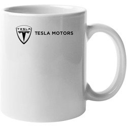 Tesla Motors Tee Electric Model S Roadster Car 11 oz Mug Tesla Motors Tee Electric Model S Roadster Car 11 oz Mug