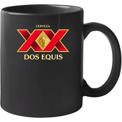 Dos Equis Beer Cerveza X X Logo 11 oz Mug Dos Equis Beer Cerveza X X Logo 11 oz Mug