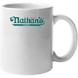 Nathan's Famous Inc Nasdaq Company Logo Employee Fan 11 oz Mug Nathan's Famous Inc Nasdaq Company Logo Employee Fan 11 oz Mug