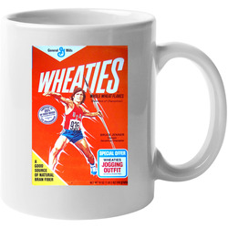 Bruce Jenner Retro Classic Wheaties Cereal Box 11 oz Mug Bruce Jenner Retro Classic Wheaties Cereal Box 11 oz Mug