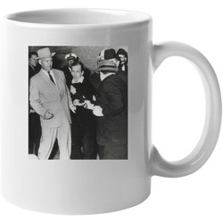 Jack Ruby Shooting Lee Harvey Oswald Fun Slacker Movie 11 oz Mug Jack Ruby Shooting Lee Harvey Oswald Fun Slacker Movie 11 oz Mug