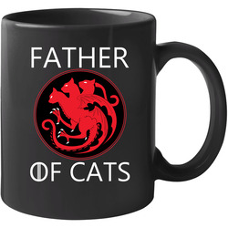 Father Of Cats 11 oz Mug Father Of Cats 11 oz Mug