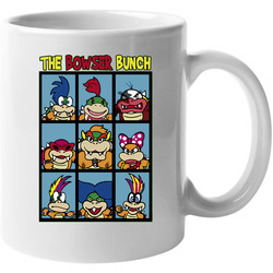 The Bowser Bunch Retro Video Game 11 oz Mug The Bowser Bunch Retro Video Game 11 oz Mug