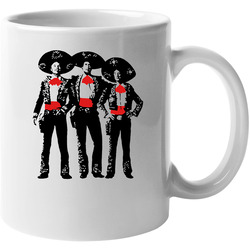 The Three Amigos Silhoutte Cut Out Fan 11 oz Mug