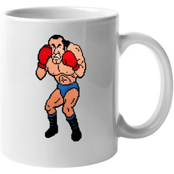 Super Macho Man Mike Tyson Punch Out 11 oz Mug