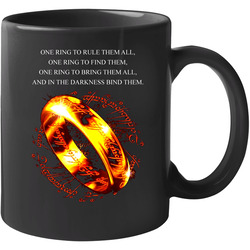 Lord Of The Rings Movie Quote 11 oz Mug Lord Of The Rings Movie Quote 11 oz Mug