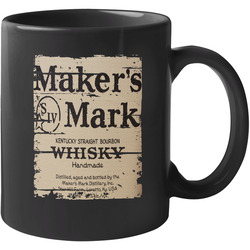 Maker's Mark Whisky Bourbon Alcohol Drinking Gift Distressed Look 11 oz Mug Maker's Mark Whisky Bourbon Alcohol Drinking Gift Distressed Look 11 oz Mug