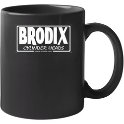 Brodix Cylinder Heads Performance Parts Racing Logo 11 oz Mug Brodix Cylinder Heads Performance Parts Racing Logo 11 oz Mug