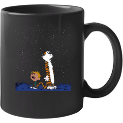 Calvin And Hobbes Stargazing 11 oz Mug Calvin And Hobbes Stargazing 11 oz Mug