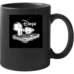 Dj Mickey Mouse Dope Graphic Tee Gildan 100 % Cotton 11 oz Mug Dj Mickey Mouse Dope Graphic Tee Gildan 100 % Cotton 11 oz Mug