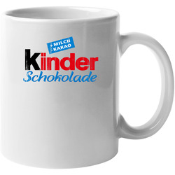 Kinder Schokolade Logo Popular Chocolate Egg Sweets Dessert Brand Food Fan Gift 11 oz Mug Kinder Schokolade Logo Popular Chocolate Egg Sweets Dessert Brand Food Fan Gift 11 oz Mug