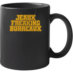 Jeaux Freaking Burreaux Vintage Joe Burrow 11 oz Mug Jeaux Freaking Burreaux Vintage Joe Burrow 11 oz Mug