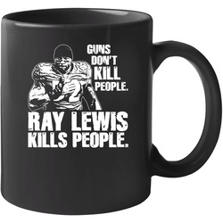 Ray Lewis Defense Baltimore Football 11 oz Mug Ray Lewis Defense Baltimore Football 11 oz Mug