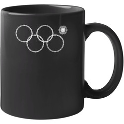 Black Olympic Rings 11 oz Mug Black Olympic Rings 11 oz Mug