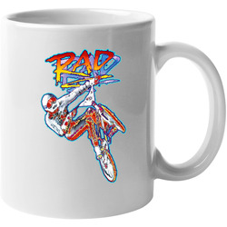Rad, T-Shirt, BMX, Movie, Retro, 80's, 1980's, Freestyle, Hutch, GT, Haro 11 oz Mug